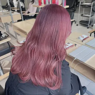 ロング カラー ゆるふわ透明感カラー 🎀ほの/表参道のヘアスタイル