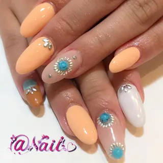 ネイル 小尾 栞のネイルデザイン