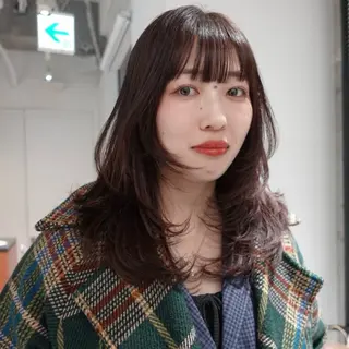 ロング カラー ヘアアレンジ 🌐サトウ リョウ🌐のヘアスタイル