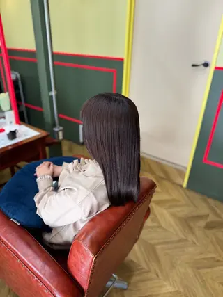 ロング カラー cureK所属・米倉 麻衣のヘアスタイル