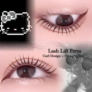 マツエク・マツパ Rebecca所属・🌙Rebecca ERINA🐈‍⬛のマツエク・マツパデザイン