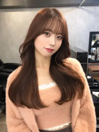 ロング カラー トレンドヘア🌿 chinariのヘアスタイル