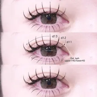 マツエク・マツパ eyelist SARA🎀のマツエク・マツパデザイン