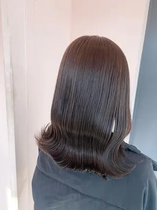 カラー 楓🦋韓国系レイヤー / 透明感カラー🤍のヘアスタイル