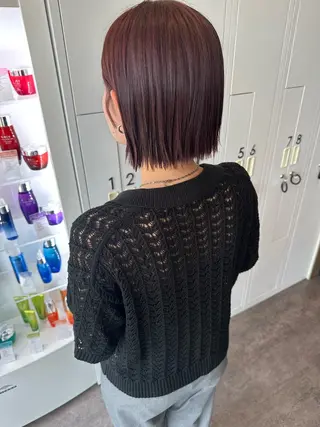 カラー カノエ小串店 /スタッフモデルのヘアスタイル