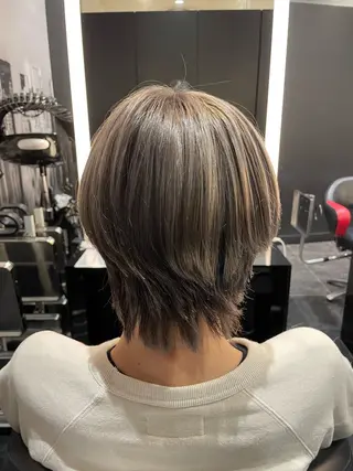 カラー メンズ BIZE 💚りょうか💚のヘアスタイル