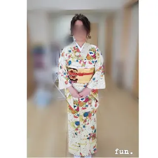 ミディアム ヘアアレンジ fun./ヘアセット /エクステ/着付のその他イメージ