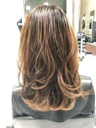 ロング 木塚 俊喜のヘアスタイル