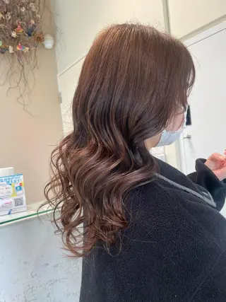 セミロング カラー ボブ/インナーカラー /眉毛/Miyuのヘアスタイル