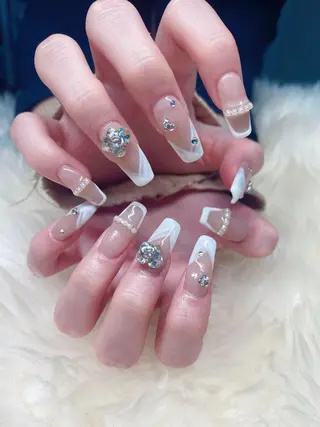 ロング 💜MIYA nail川崎店のネイルデザイン