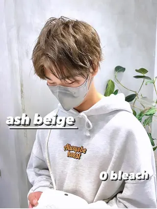 ミディアム カラー ヘアアレンジ メンズ SNSで大バズり‼️ 欧米風ヘア大ヒット中のヘアスタイル