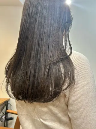 セミロング カラー 似合わせヘア/透明感 カラー/ Rioのヘアスタイル