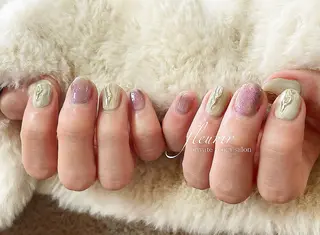 ネイル フルリール 【プライベートサロンのネイルデザイン