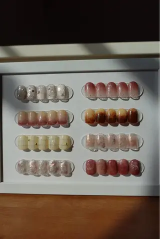 ネイル 原田 春のネイルデザイン