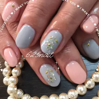ネイル 625nail 無料P有/春日白水のネイルデザイン