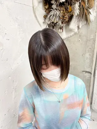 ショート カラー Noele hair atelier(ノエルヘアアトリエ)所属・北上ゆい/個性派/ ナチュラルアレンジのヘアスタイル