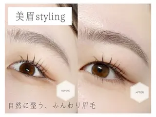 アイブロウ 窓と彗星　yoin所属・窓と彗星 yoin  Fukaのマツエク・マツパデザイン