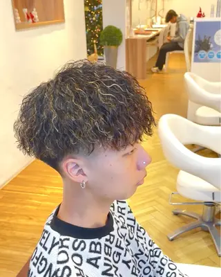 パーマ メンズ ☆★メンズ特化★☆ 川地由麿のヘアスタイル