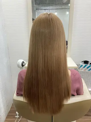 ロング カラー GLOSS 心斎橋 山上のヘアスタイル