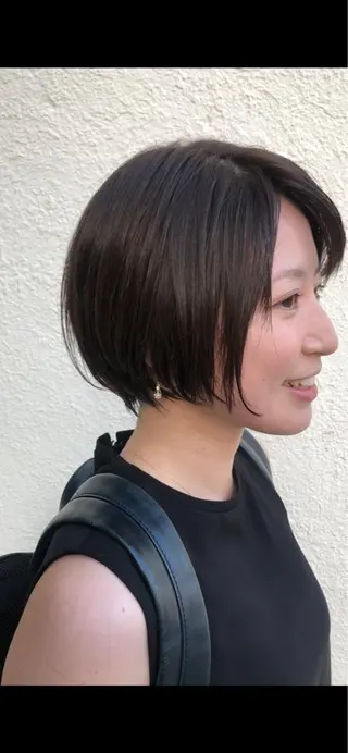 ショート 岩尾 萌々子のヘアスタイル
