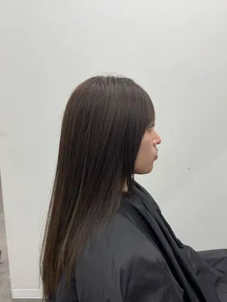 ロング カラー 0choir 髪質改善&ヘッドスパ　川崎店所属・kyoya 🫧透明感カラー🫧のヘアスタイル