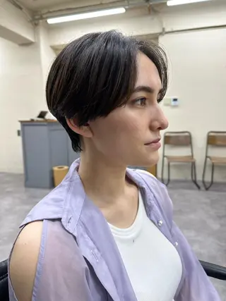 ショート メンズパーマ メンズ特化ryoのヘアスタイル