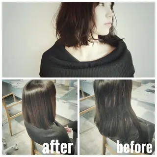 ミディアム BOB🌟ハイトーン /ブリーチ/TAKUのヘアスタイル