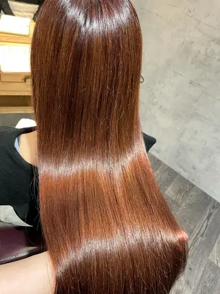 ロング 🦄艶カラー×韓国 NANA💎🐬のヘアスタイル