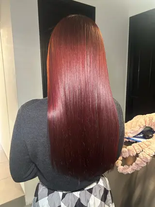 ロング カラー rento🎨 /ワンカラー募集のヘアスタイル