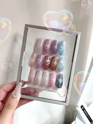 ネイル 🎀Mai 🎀2/1空✩.*のネイルデザイン