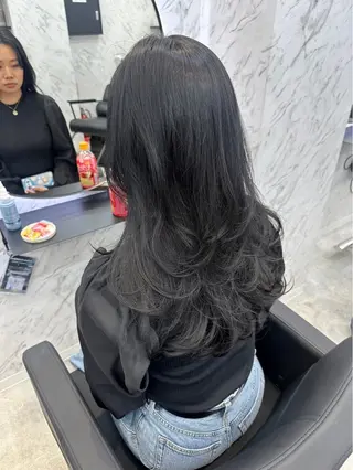 ロング カラー カット¥1100 ✂️MIUのヘアスタイル