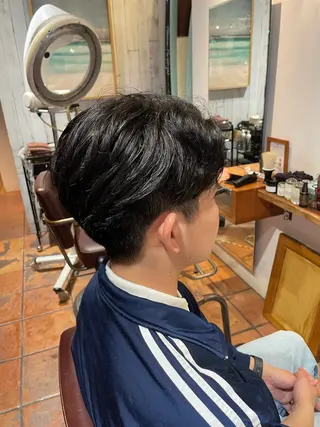 メンズ MOEKA🌺レディ ースカットモデルのヘアスタイル