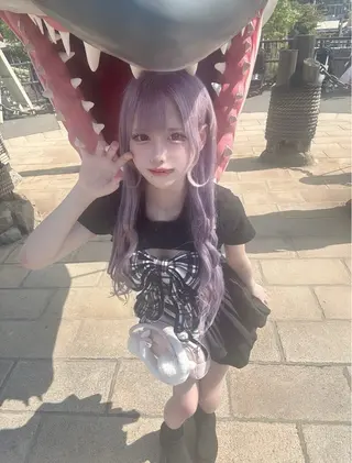 ロング カラー ハイトーンエクステ 🎩カズキ🎩のヘアスタイル