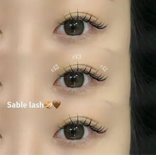 マツエク・マツパ 後藤 奈緒のマツエク・マツパデザイン