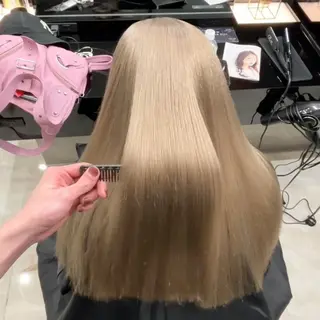ロング カラー こせ 煌星のヘアスタイル