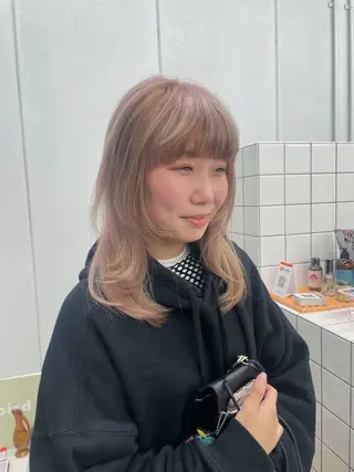 ミディアム カラー 関 京磨のヘアスタイル