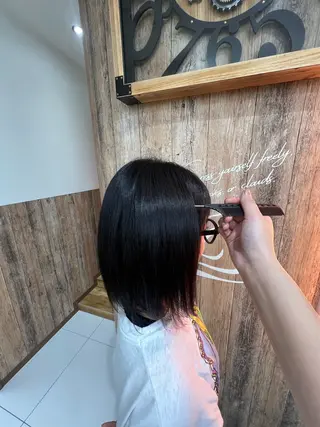 ミディアム Earth浜町店所属・西村 美依奈のヘアスタイル