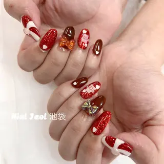 ミディアム nail jaol池袋店所属・ネイルJaol 池袋のネイルデザイン