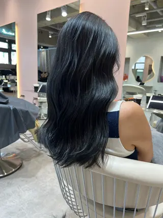 ロング カラー ヘアアレンジ 🔶似合わせセンター パート/ヤス🔶のヘアスタイル