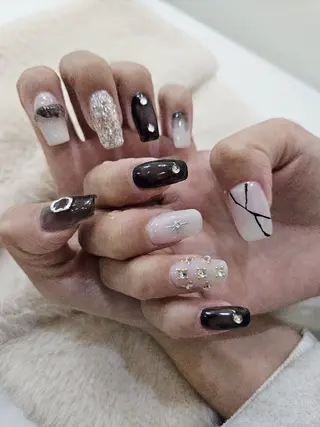 ロング Rich to 豊橋店所属・Rich to 河合のネイルデザイン