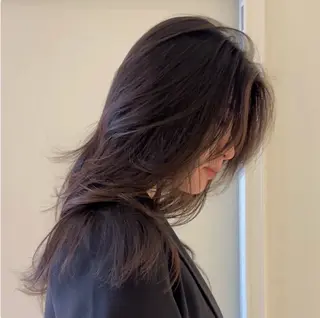 カラー GIEN Nu+ 中谷 翔のヘアスタイル