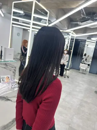 ロング カラー はるか/ブリーチカラ ー/ヘアアレンジ🤍のヘアスタイル