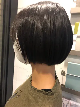ショート すざき ことみのヘアスタイル