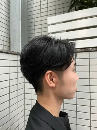 ショート パーマ メンズ 🏆メンズヘア特化 🥇代表りんぺーのヘアスタイル