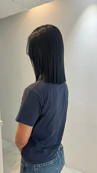 ミディアム カラー 華奈/オリーブ/ ベージュ/抜け感🥣のヘアスタイル