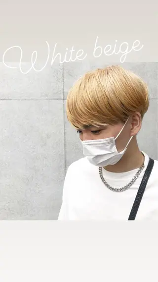 カラー メンズ カラー特化美容師 なかもと たつひろのヘアスタイル