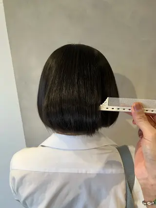 ショート 【髪質改善/縮毛矯正 /カラー】ホサカのヘアスタイル