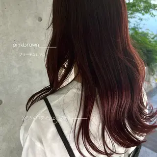 ミディアム カラー 🩰暖色/おベージュ /ayano🥣🫧のヘアスタイル