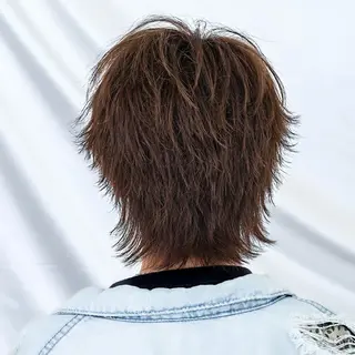 ミディアム カラー パーマ ヘアアレンジ メンズ AI TOKYO Ciel所属・横浜/メンズ特化/ ⚡️aito⚡️のヘアスタイル