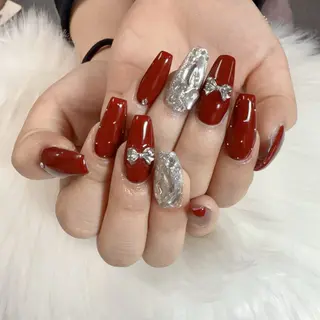 ネイル 🎀nana🫧 ワンホンネイル🎀のネイルデザイン